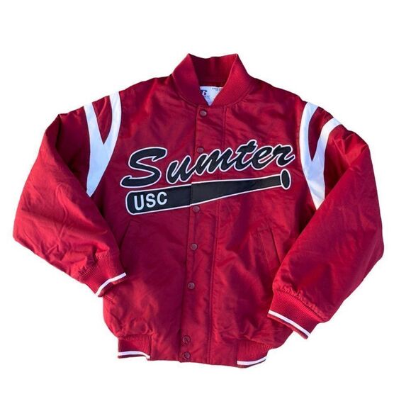 Russell Athletics USC Sumter Baseball Varsity Bomber Jacket Rare Men's Small (S) - Picture 1 of 9